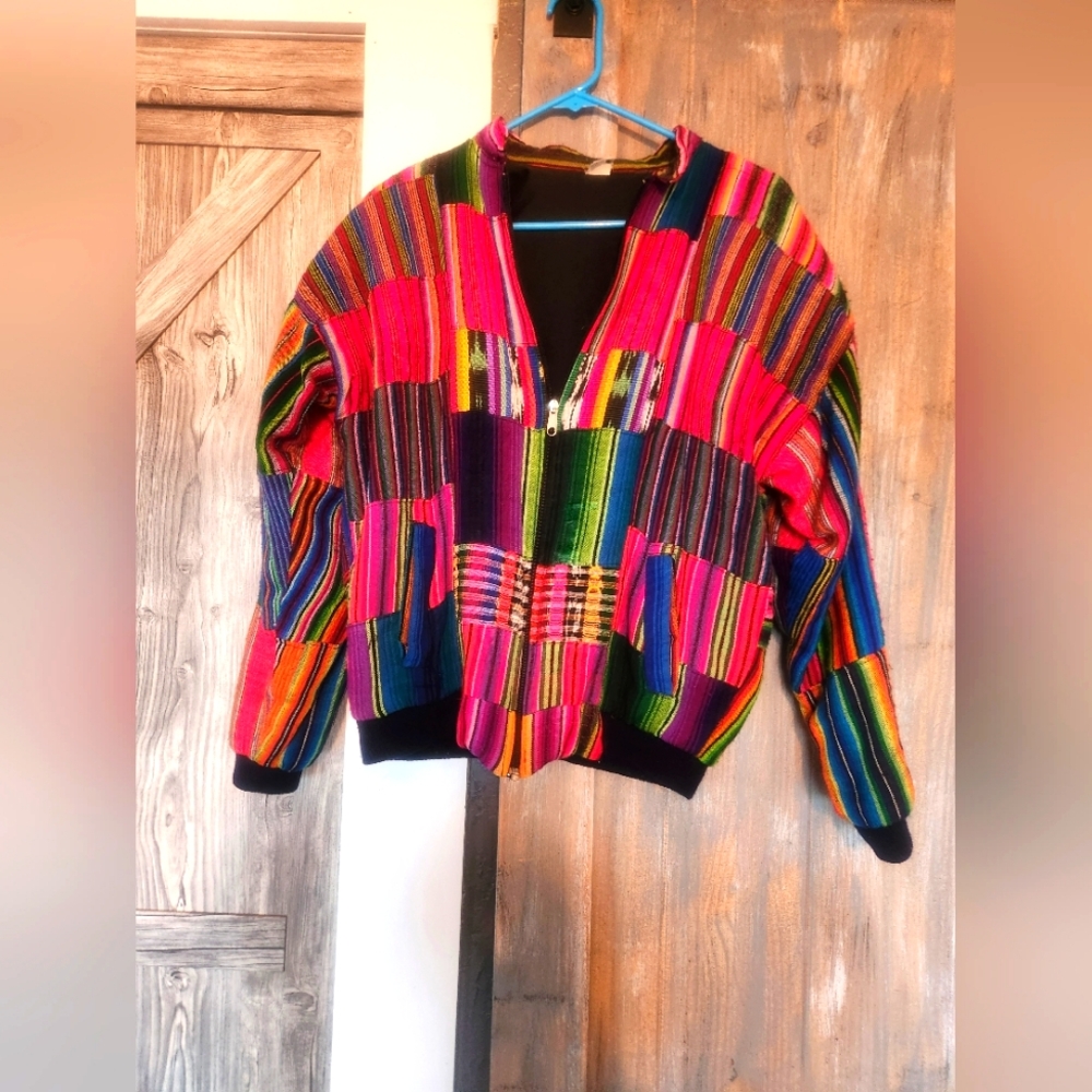 Vintage 90s puffer bomber jacket